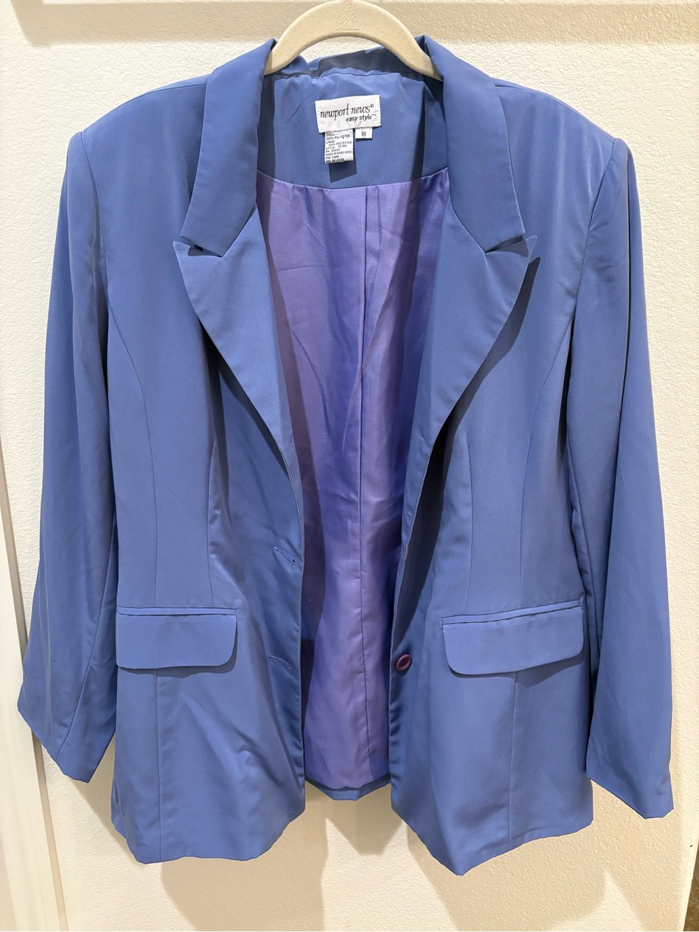Newport News | Women's Blazer Jacket | Periwinkle